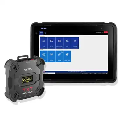 Diagnosegerät AXONE Voice LKW mit Multihub TEXA_0
