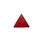 Dreieckrückstrahler rot mit 2 Löcher Ø5.3mm