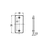 Rückstrahler weiss 94x44mm_1