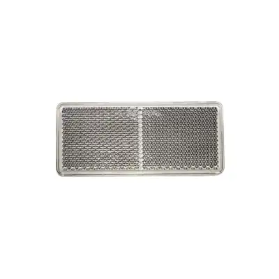 Catadioptre blanc 94x44mm autocollante_0
