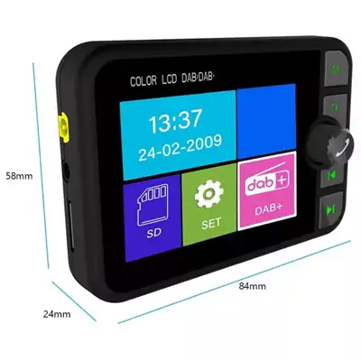 DAB+ Radio Empfänger 2.4 Zoll LCD_3