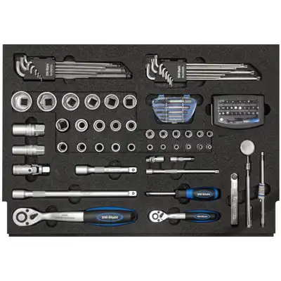 Assortiment  cliquets + embouts, 97 pièces_0