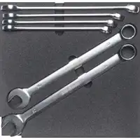 Kit pour servante d’atelier, clés mixtes, 6 pièces