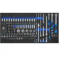 Assortimento di carrelli da officina, 203 pezzi