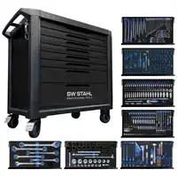 Chariot d’atelier professionnel TT802, noir, 