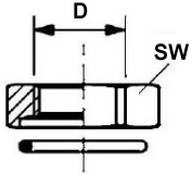 Contradado con O-Ring