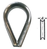 Soutien pour câble en acier